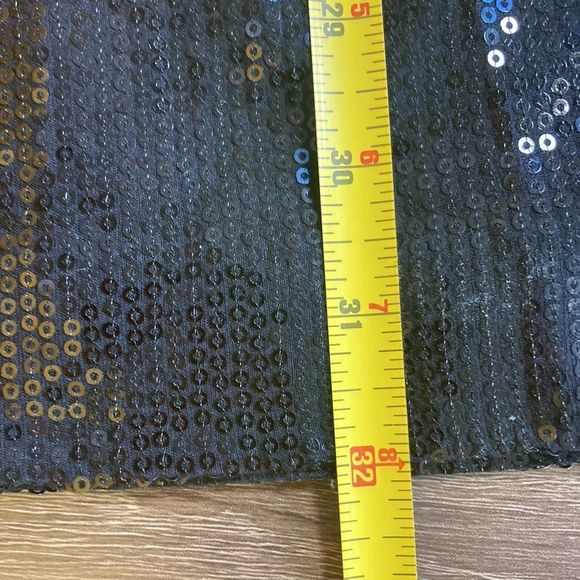 Womens Size 6 Cynthia Steffe Black Longsleeve Lace & Sequence Dress - Picture 8 of 10